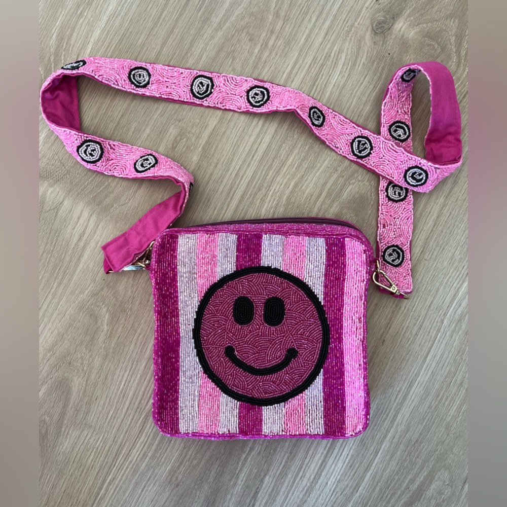 Beaded Crossbody Bag
